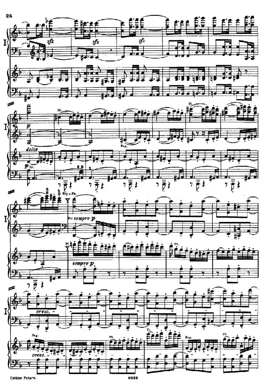 d小调第九交响曲 Op.125（双钢琴P23——32）