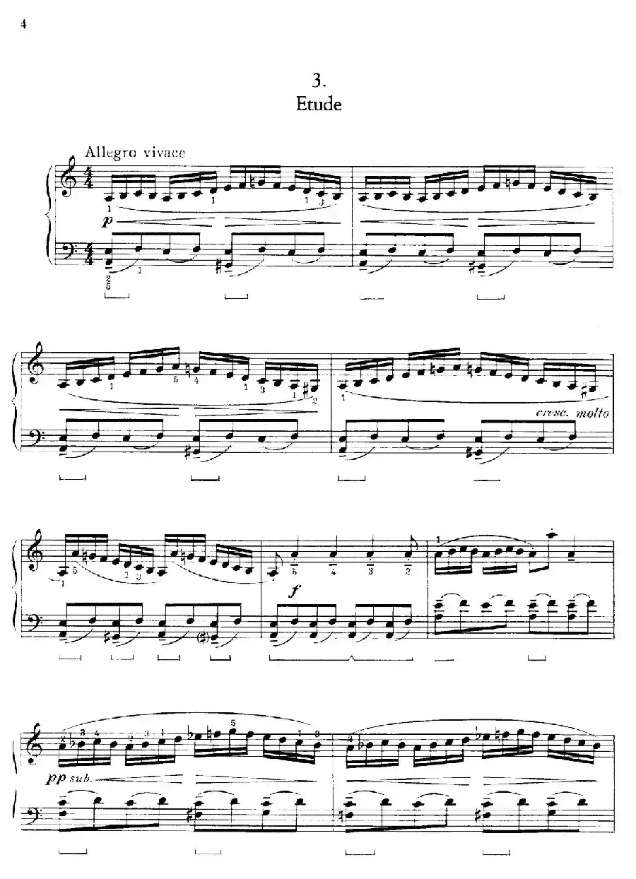 Thirty Pieces For Children Op.27（30首儿童钢琴曲 1—5）