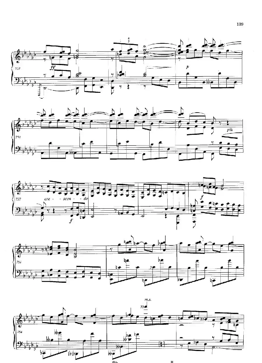 Variations and Fuge in e-flat Minor Op.23（降e小调主题变奏与赋格）