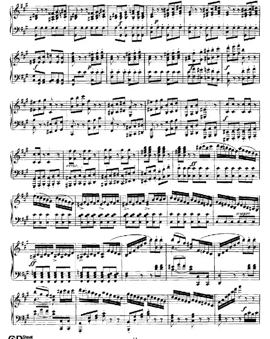 Fantasy in f-Sharp Minor Op.28（升f小调幻想曲）