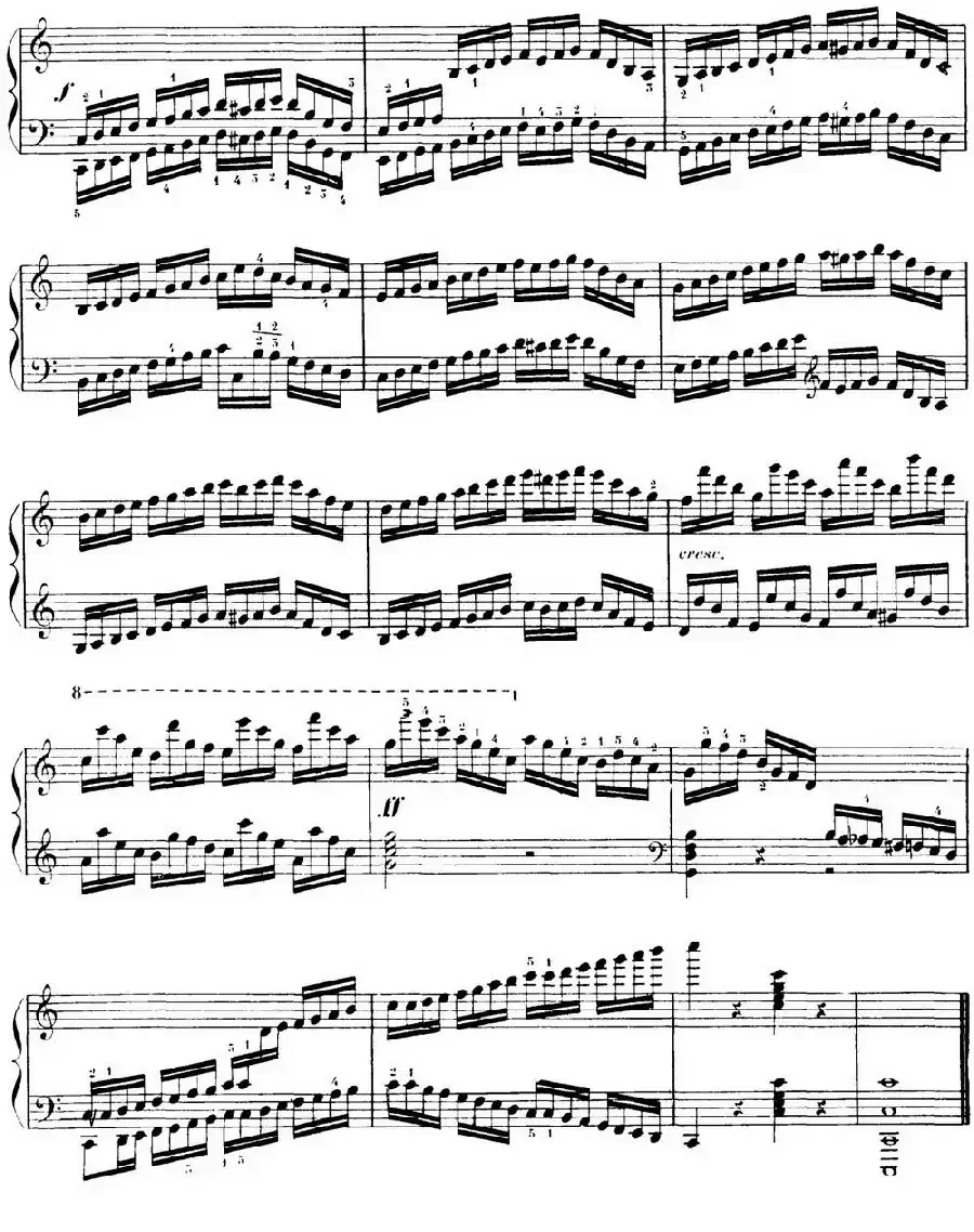 15 Etudes de Virtuosité Op.72 No.5（十五首钢琴练习曲之五）