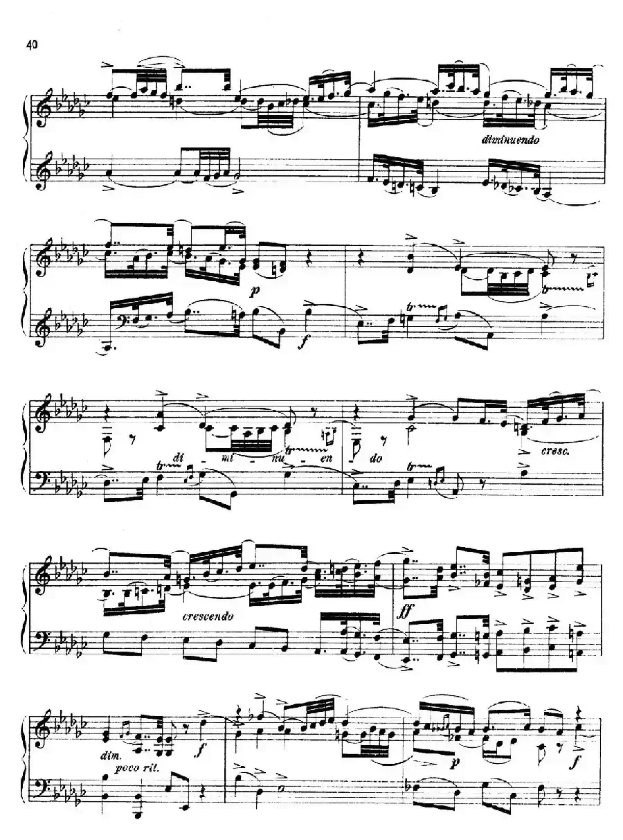 24 Characteristic Pieces Op.36（24首性格小品·8）