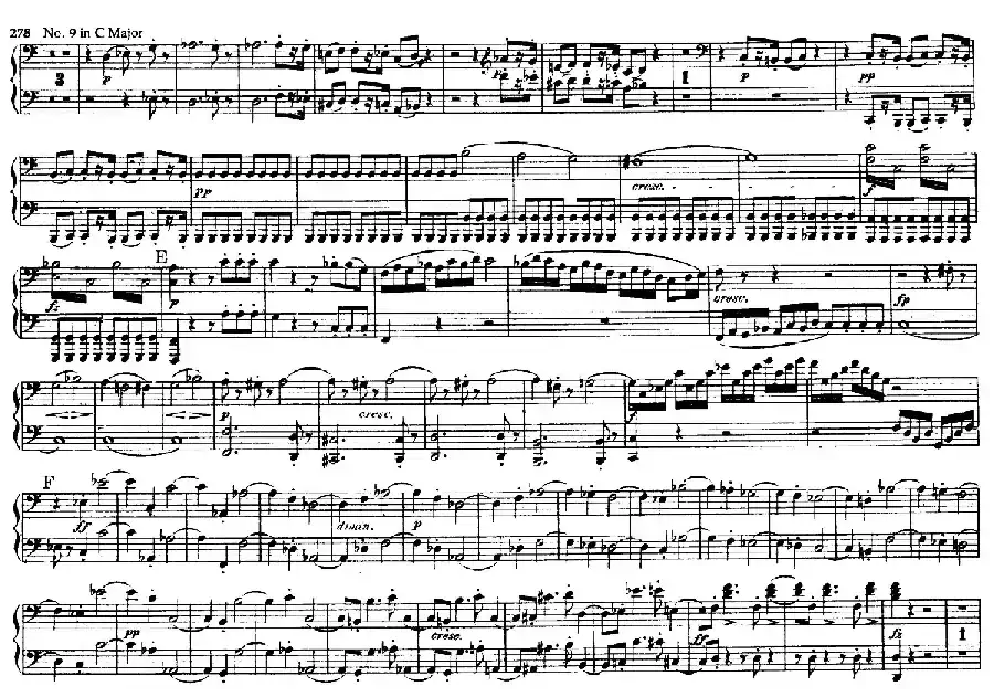 String Quartet No.9 in C Major Op.59-3 - 4 Hands（C大调第九弦乐四重奏·四手联弹）