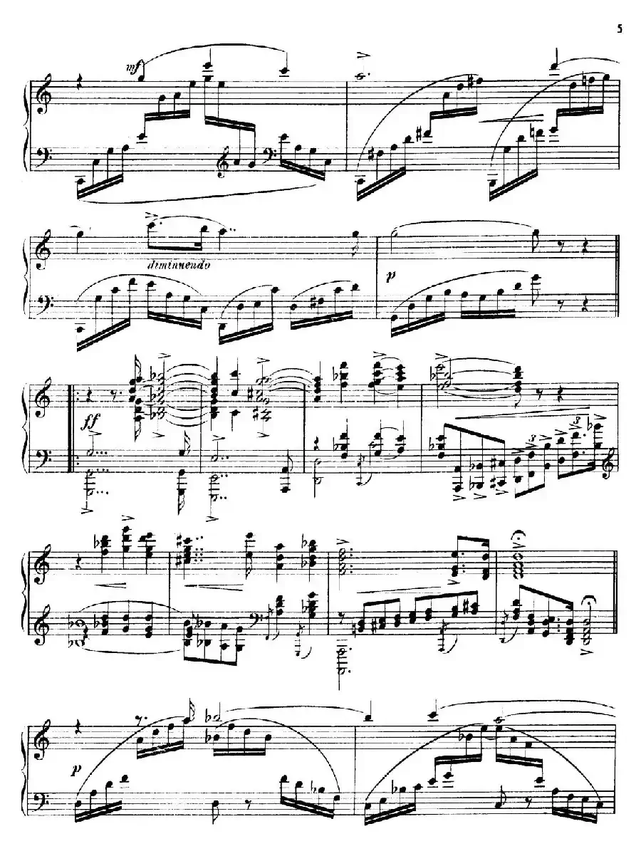 24 Characteristic Pieces Op.36（24首性格小品·1）