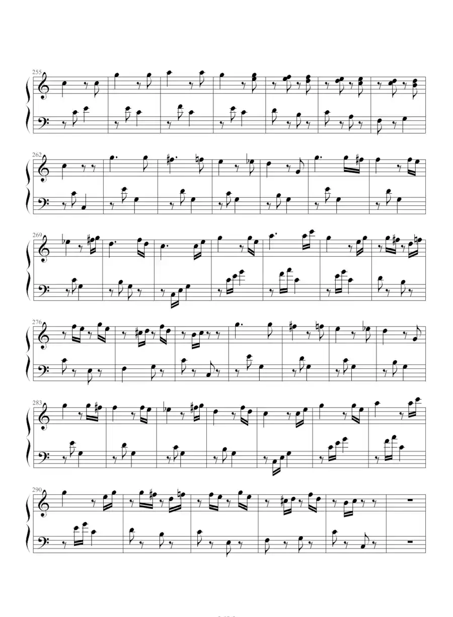 小星星变奏曲—莫扎特