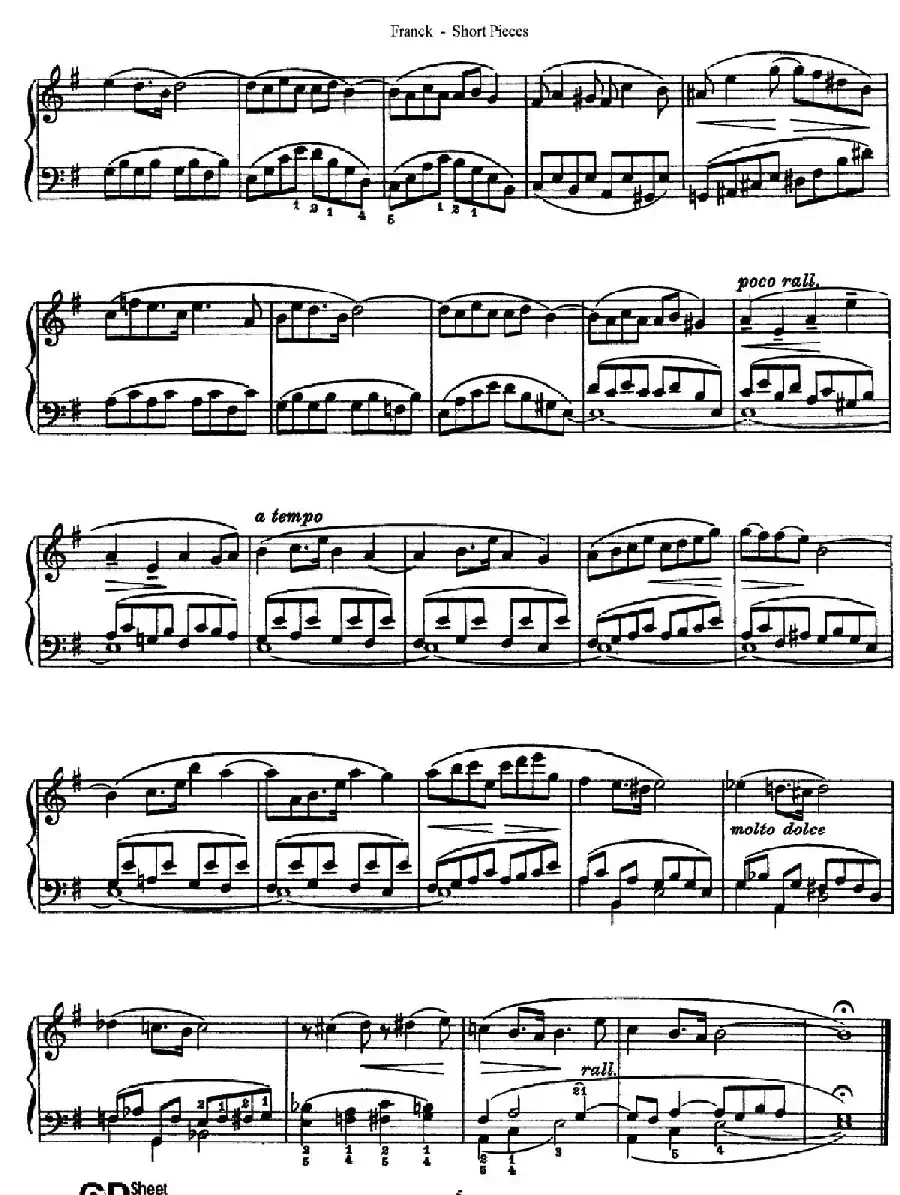 18 Short Pieces（18首小品·Ⅳ）