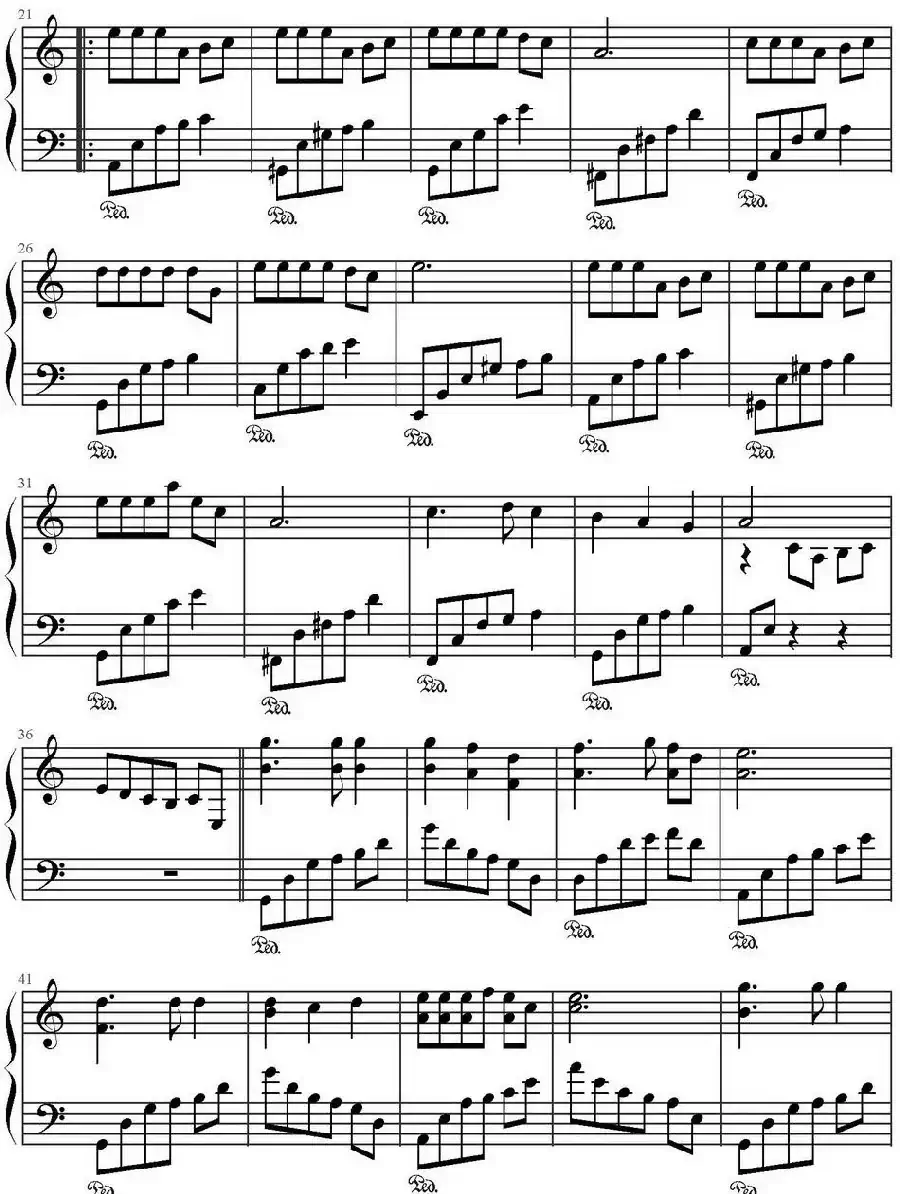 匆匆那年(文武贝钢琴编配)