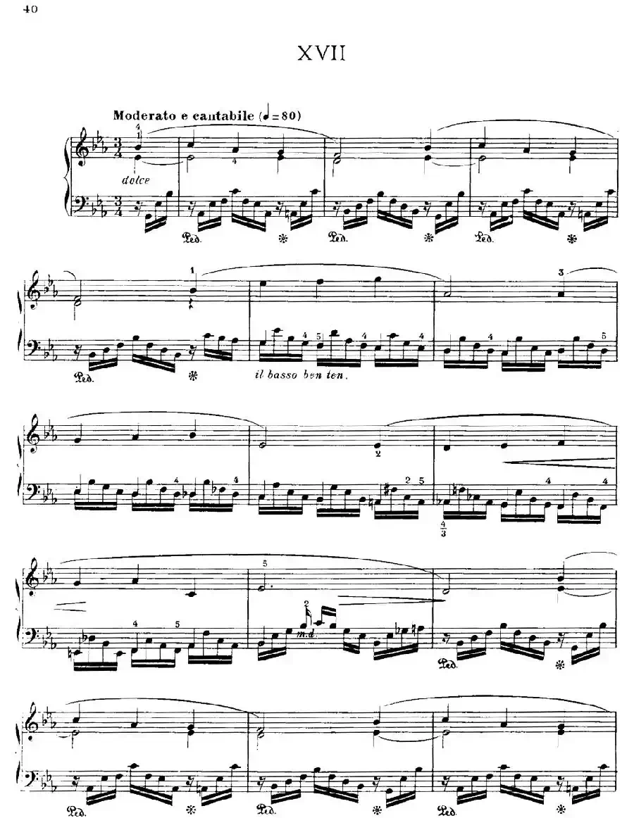 20 Petites Etudes, Op.91（20首小型练习曲）（17）