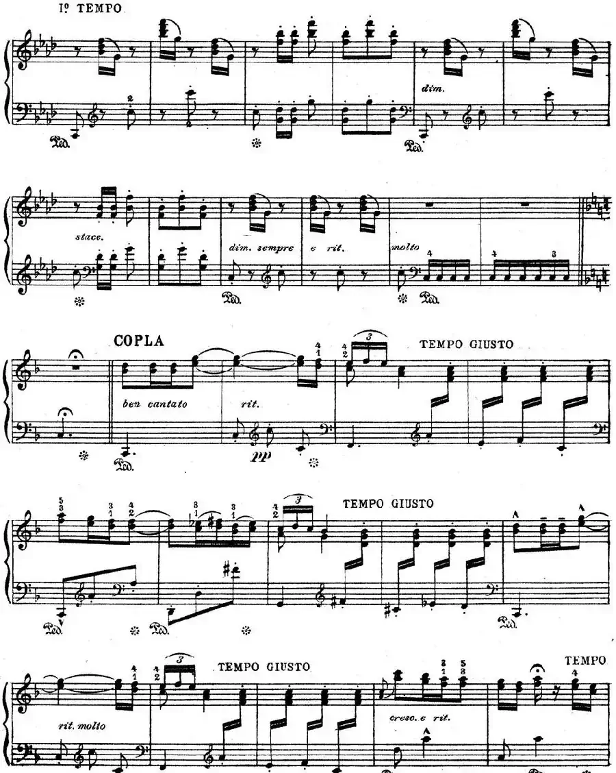 Suite Espanola Op.47（西班牙组曲·Ⅵ）
