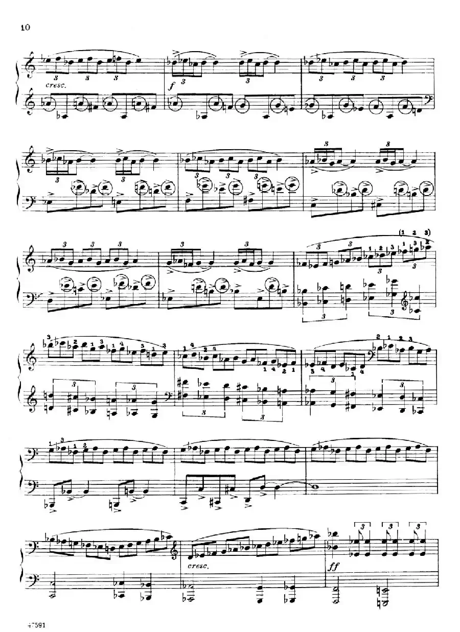 Piano Sonata in E-flat Major Op.95（降E大调钢琴奏鸣曲·Ⅰ）