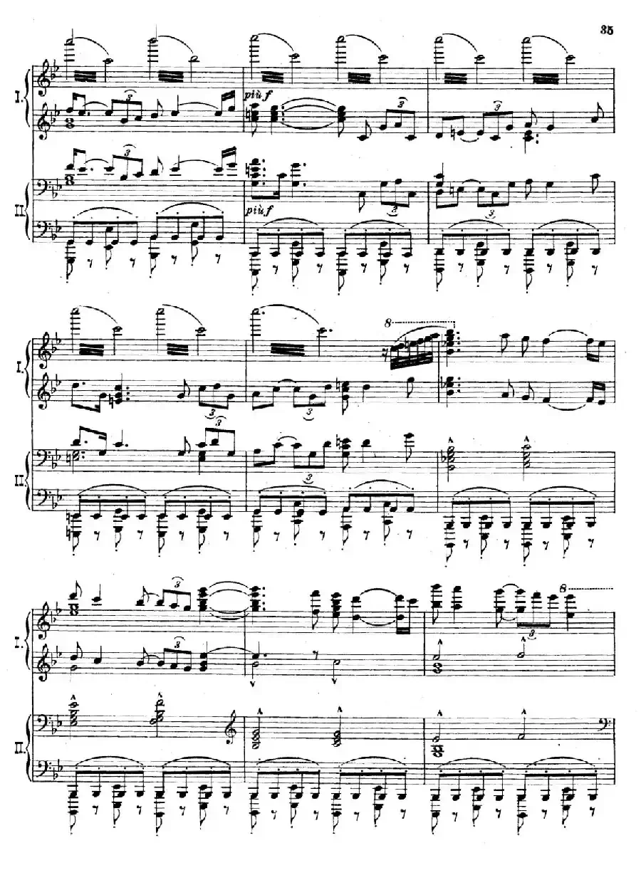 The Pines of Rome（交响诗《罗马的松树》·双钢琴）（第四部分：阿皮亚大道上的松树）
