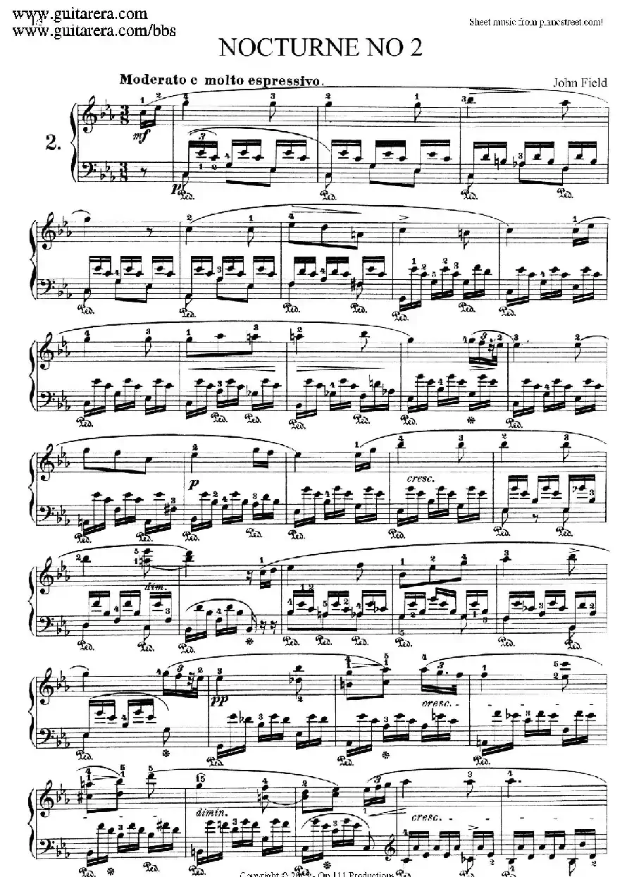Nocturne No.2 in c Minor（c小调第二号夜曲）