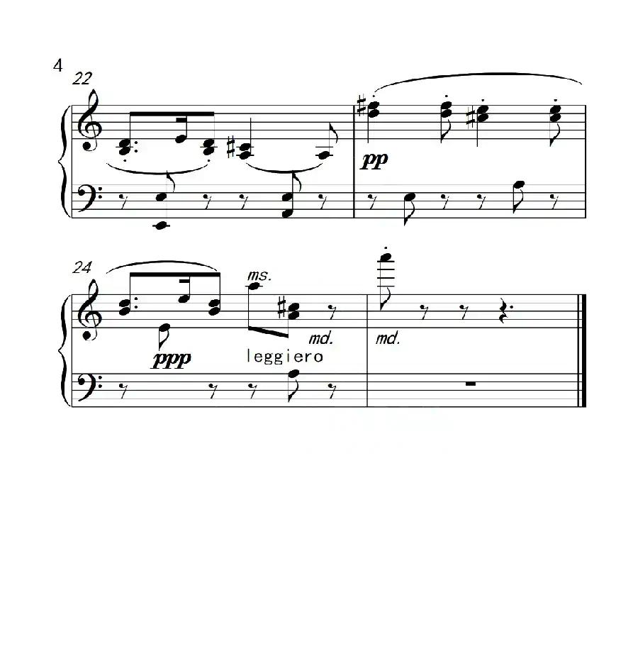 第三级 小童话（中国音乐学院钢琴考级作品1~6级）