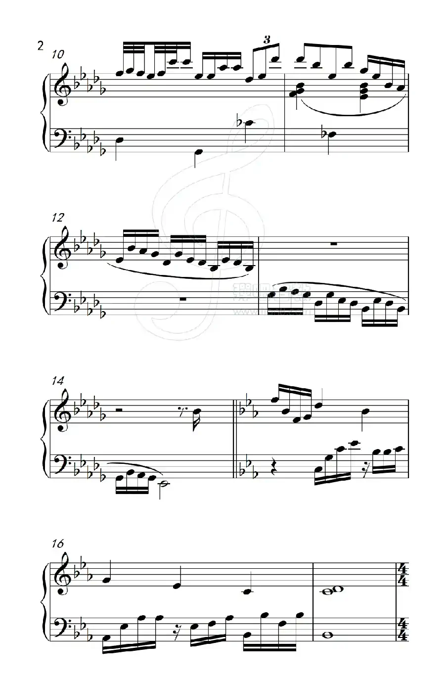 爱是永恒（《弹吧音教》制谱版）