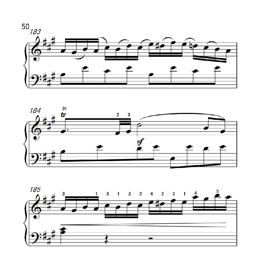 奏鸣曲 Opus 2 Nr.2 第四乐章(贝多芬奏鸣曲集 1)