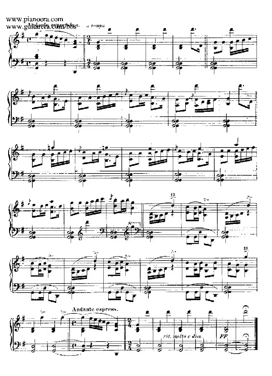 12 Spanish Danses Op.37（12首西班牙舞曲·4）