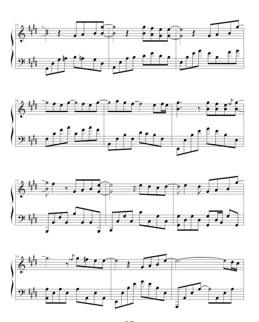 祝我生日快乐(浪客剑心制谱版)