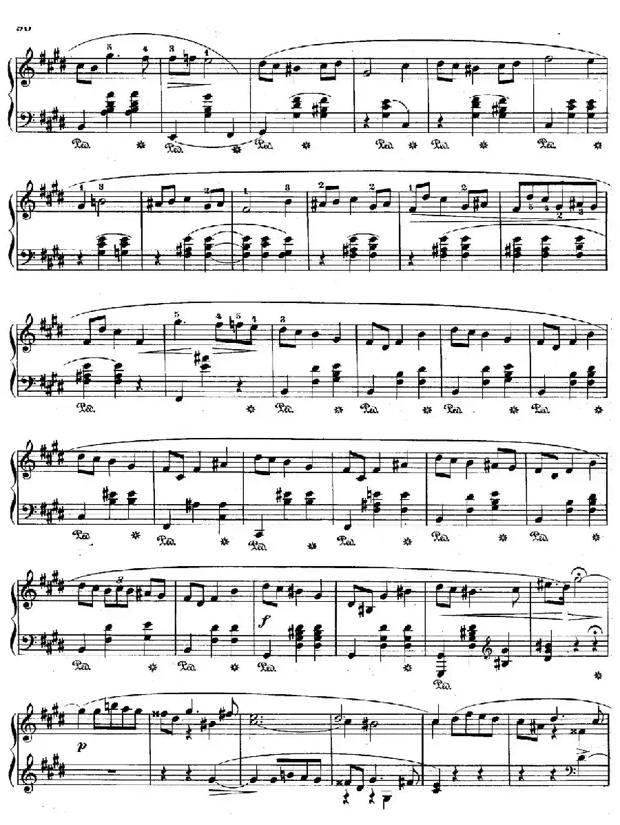 Trois Mazurkas Op.50（3首玛祖卡舞曲·3）