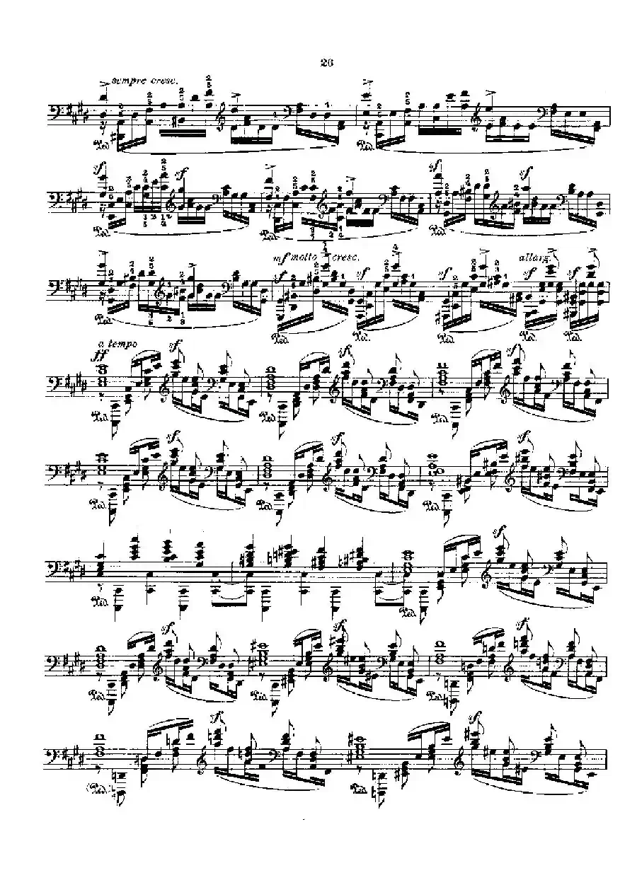 53首以肖邦练习曲为素材而作的练习曲（No.43）