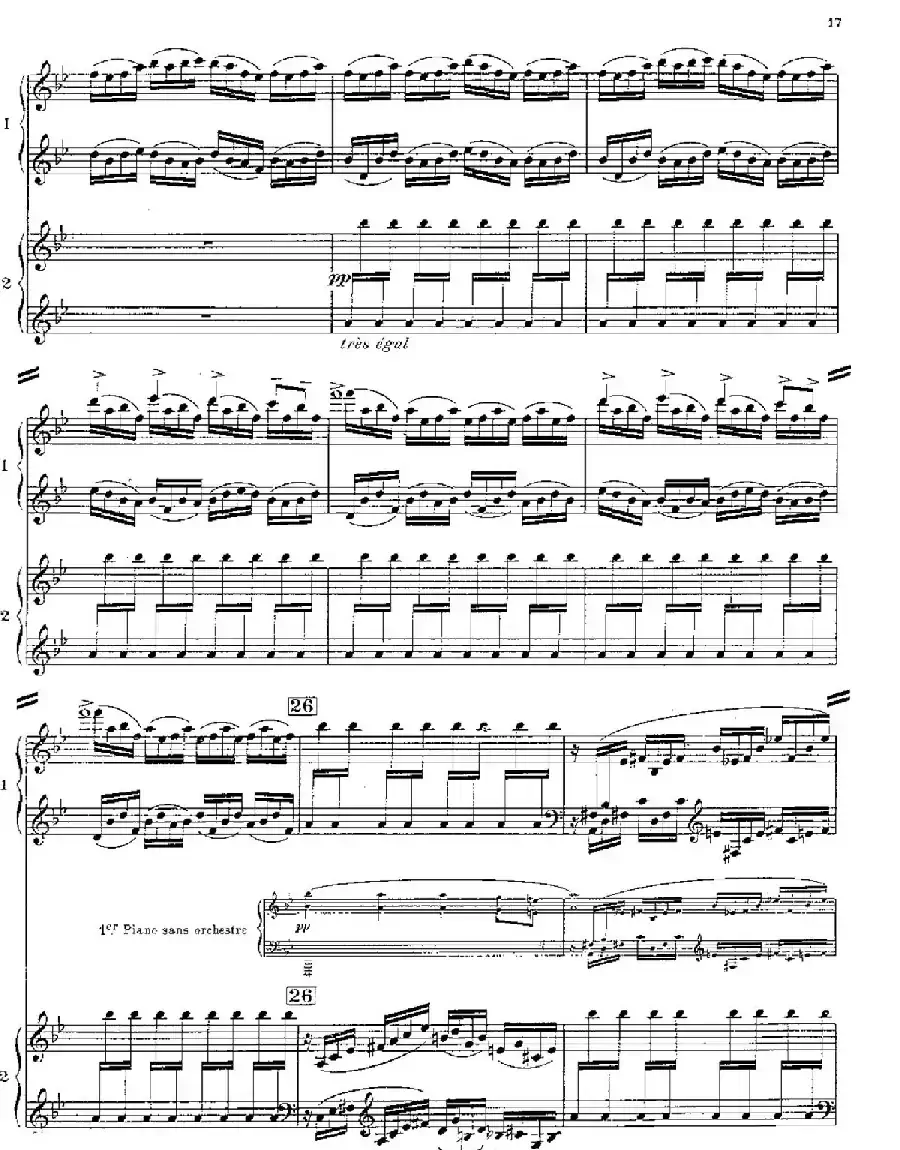 Concerto for 2 Pianos in d Minor（d小调双钢琴协奏曲· 第一乐章）