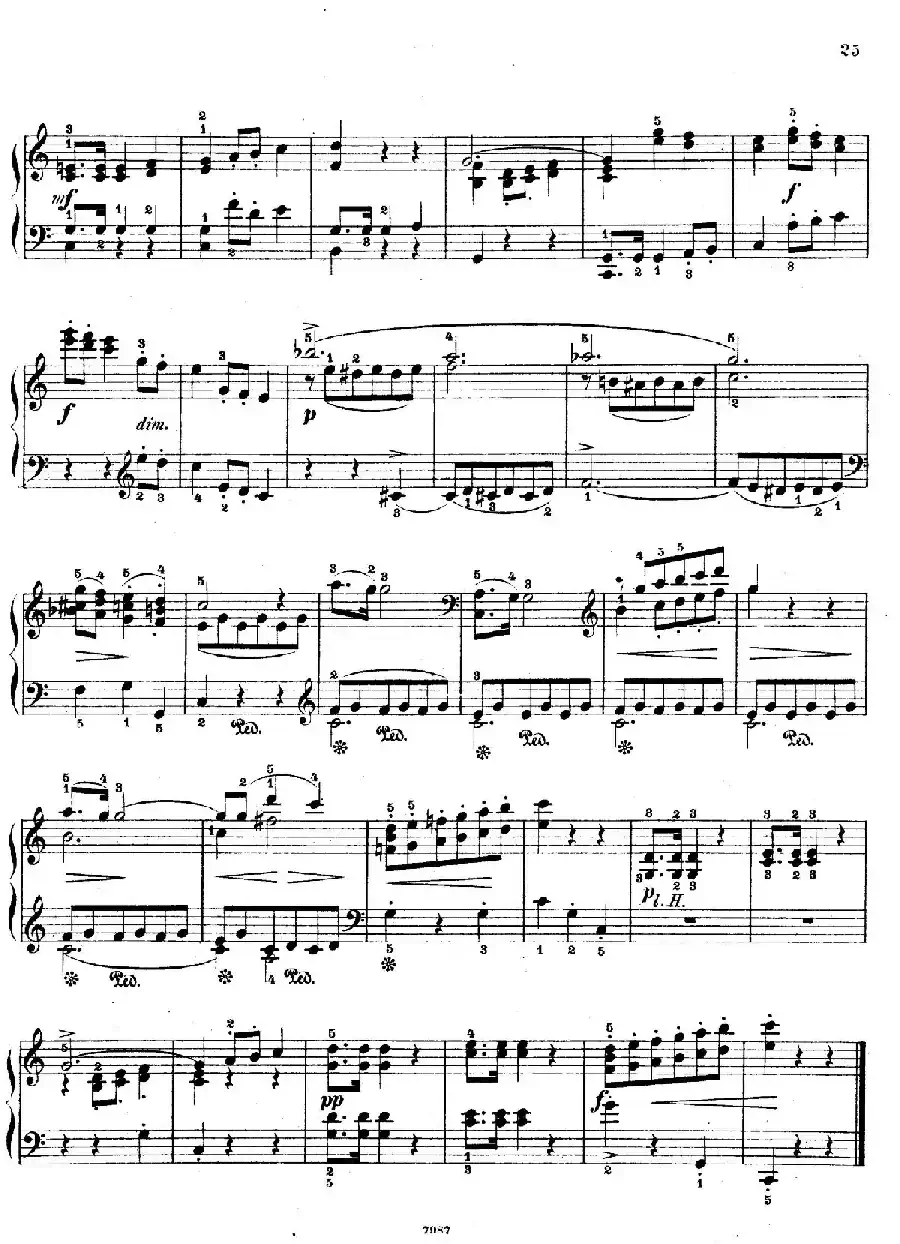 Five Sonatinas Op.70（5首钢琴小奏鸣曲·3）