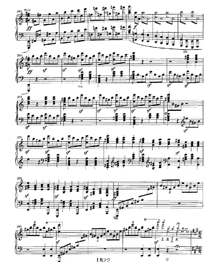 Choral Fantasia in c Minor Op.80（c小调合唱幻想曲·钢琴独奏版）