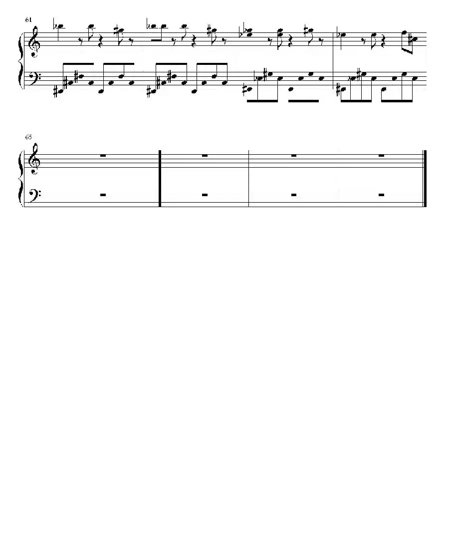 心灵钢琴曲：脑海浮现