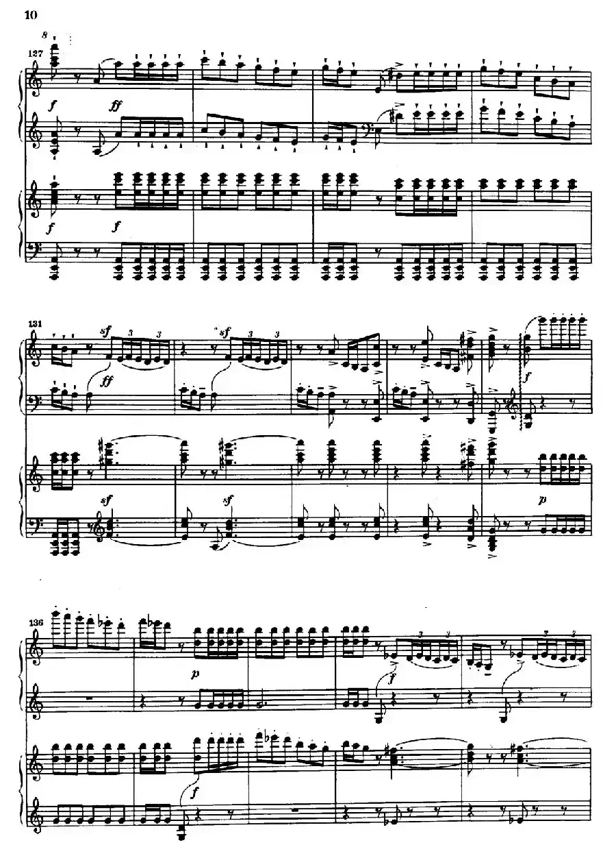 Introduction et Rondo Capriccioso Op.28（引子与随想回旋曲·双钢琴）