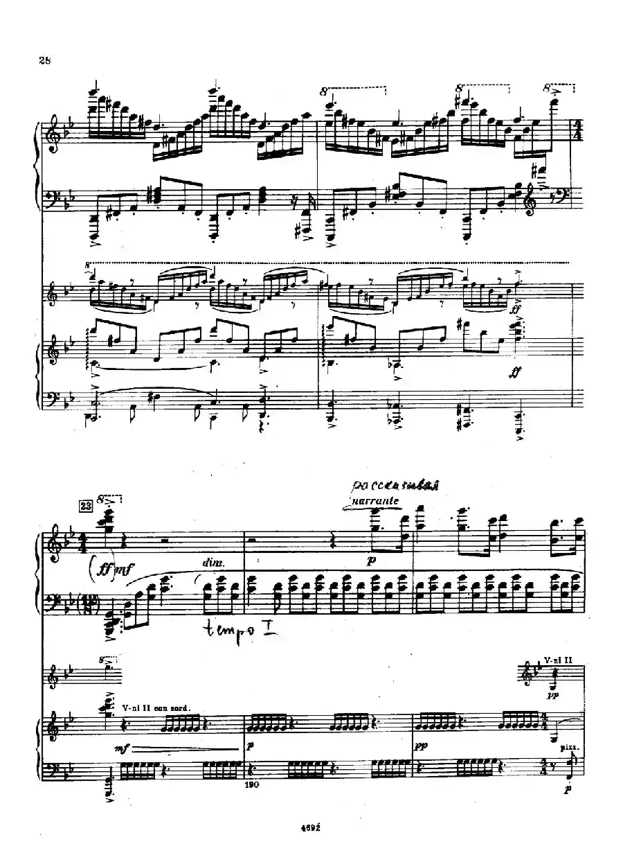 Piano Concerto No.2 in g Minor Op.16（g小调第二钢琴协奏曲·Ⅰ·双钢琴）
