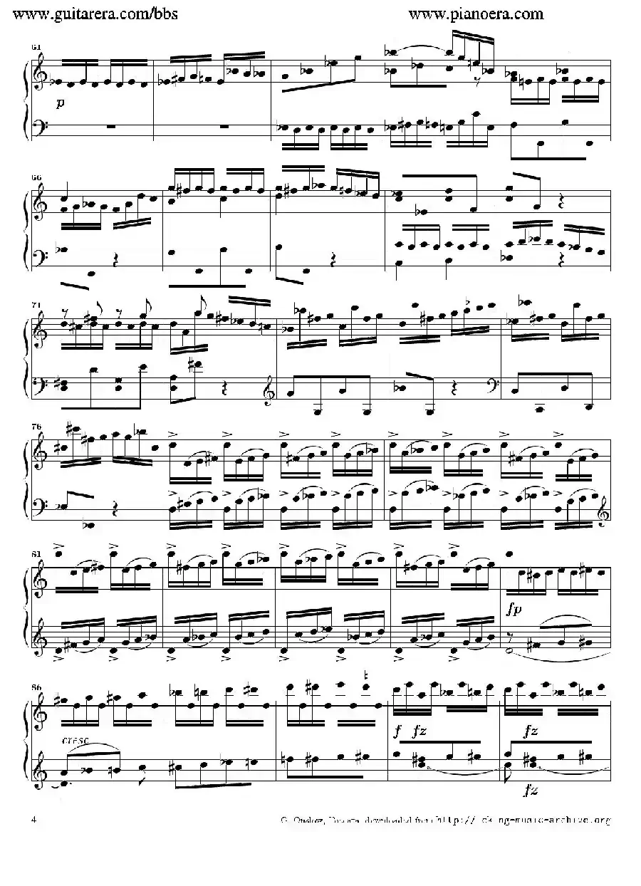 Toccata in C Major Op.6（C大调托卡塔）