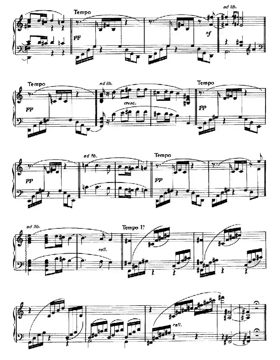 Six Pieces on Spanish Folksongs H.125（6首西班牙民谣小品·1. 前奏曲 Preludio）