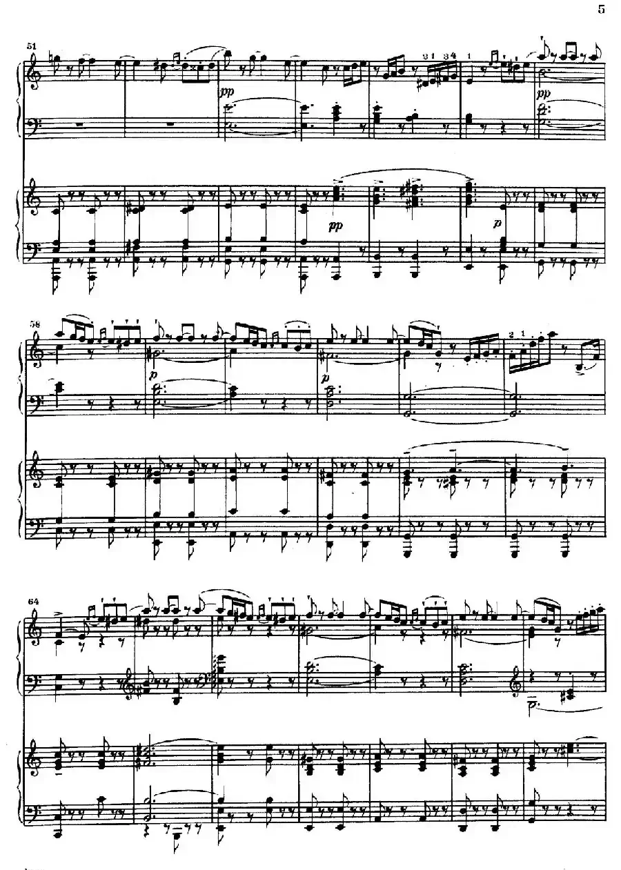 Introduction et Rondo Capriccioso Op.28（引子与随想回旋曲·双钢琴）