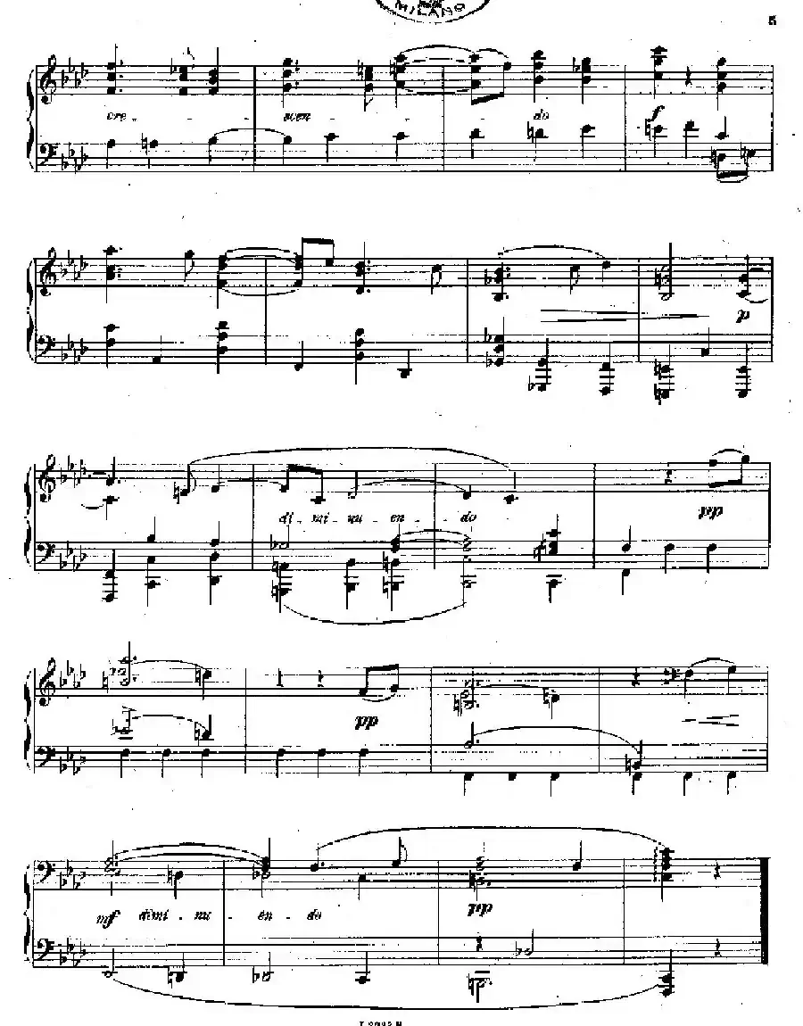 Vier Elegien Op.37（4首悲歌·1）