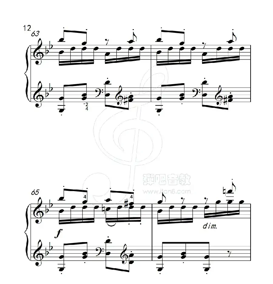 练习曲 52(克拉莫钢琴练习曲60首)