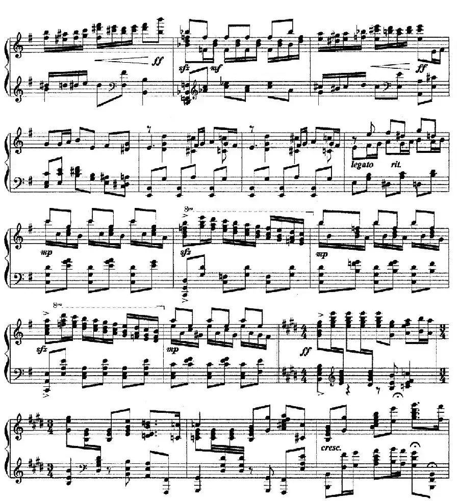 Carmen Variations 12 Pieces（12首卡门主题变奏曲·6）