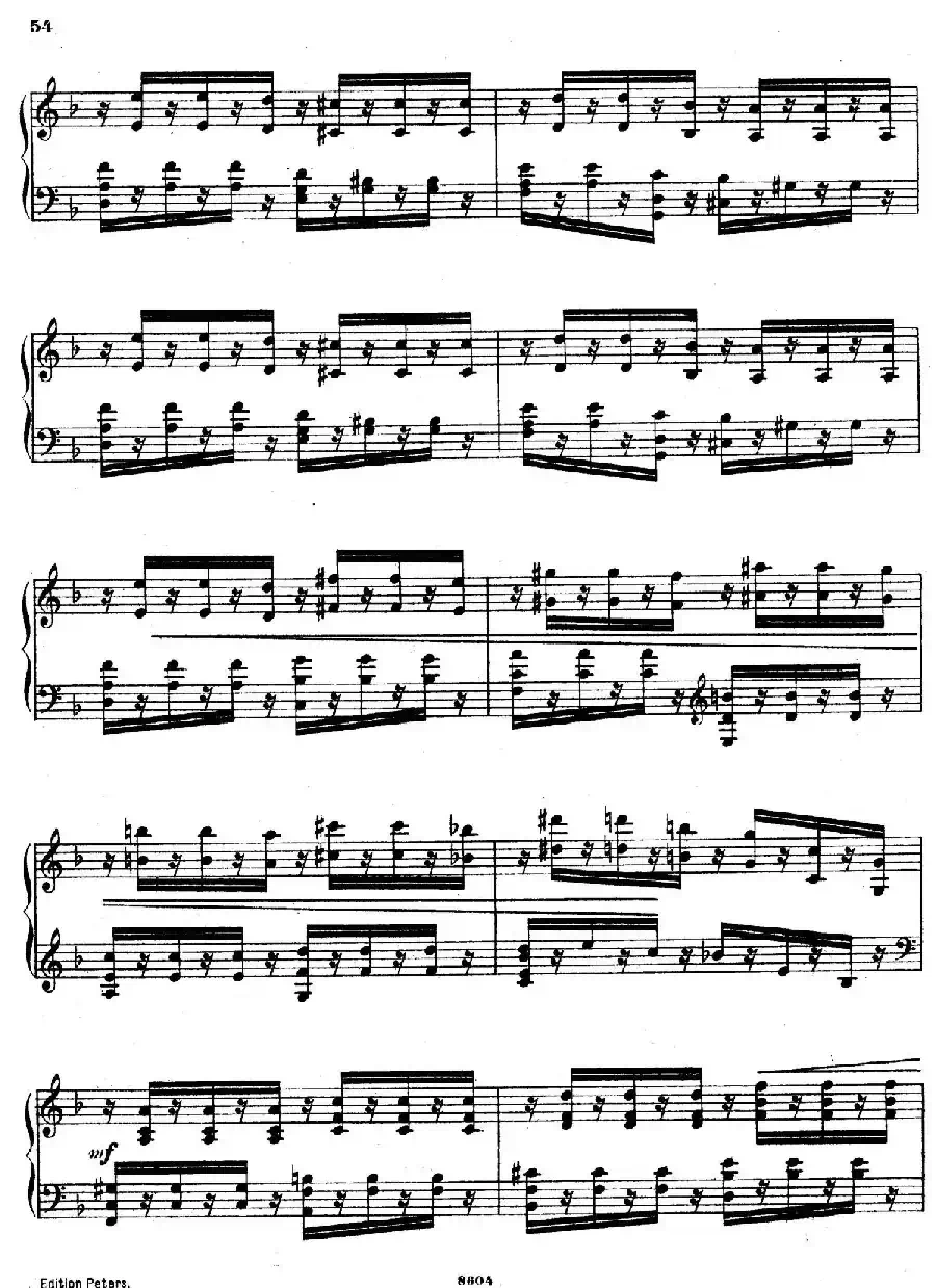 Six Etudes Op.23（6首练习曲·Ⅴ）