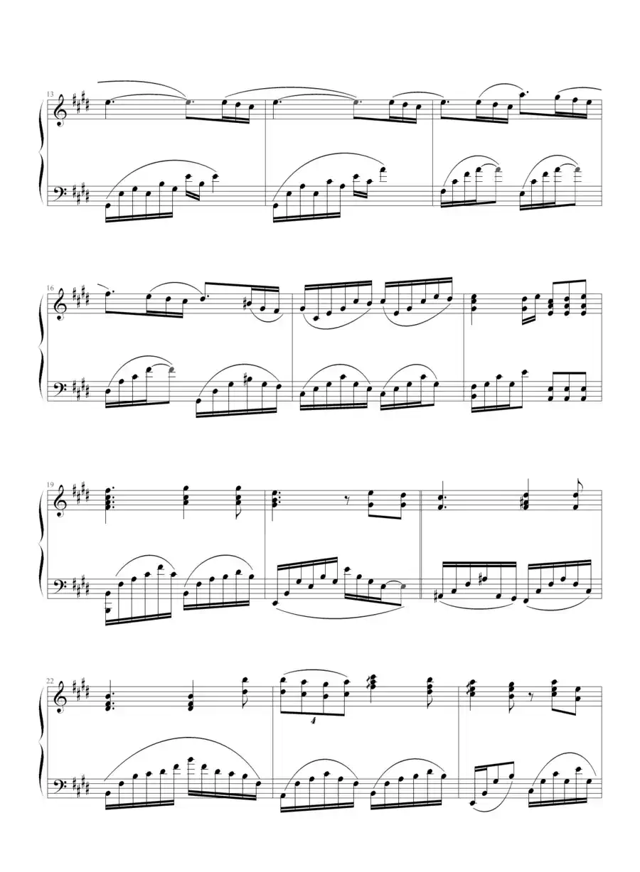 肖邦的钢琴叙事曲