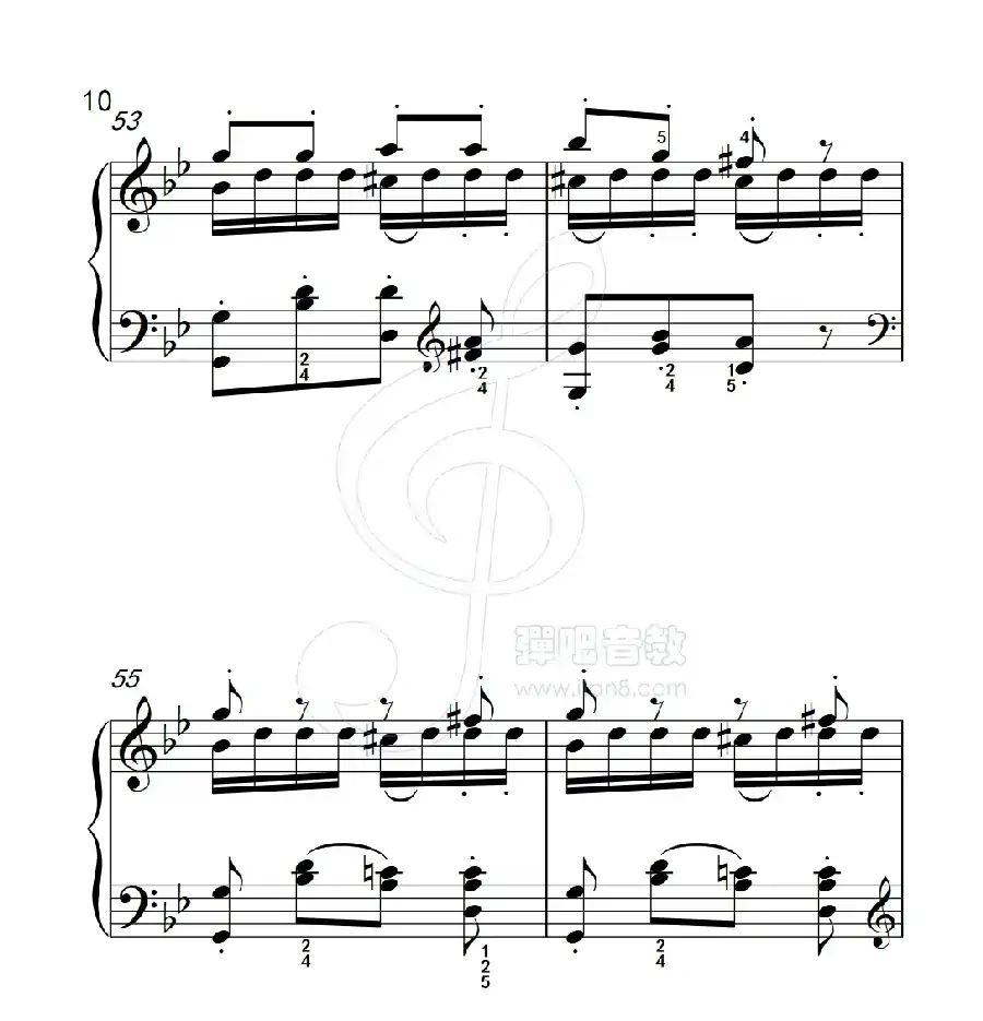 练习曲 52(克拉莫钢琴练习曲60首)