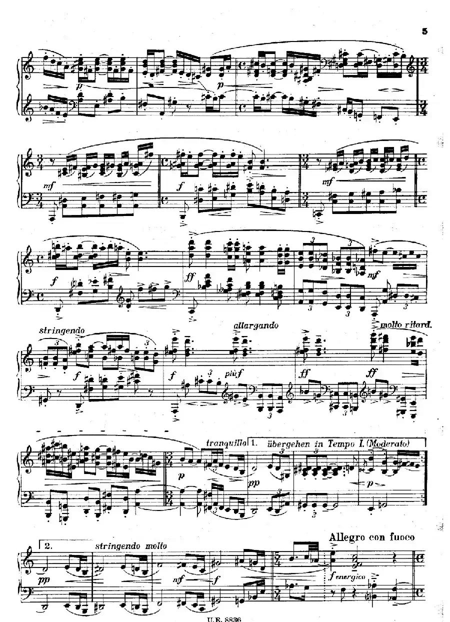 克热内克-第二钢琴奏鸣曲（Piano Sonata No.2 Op.59）