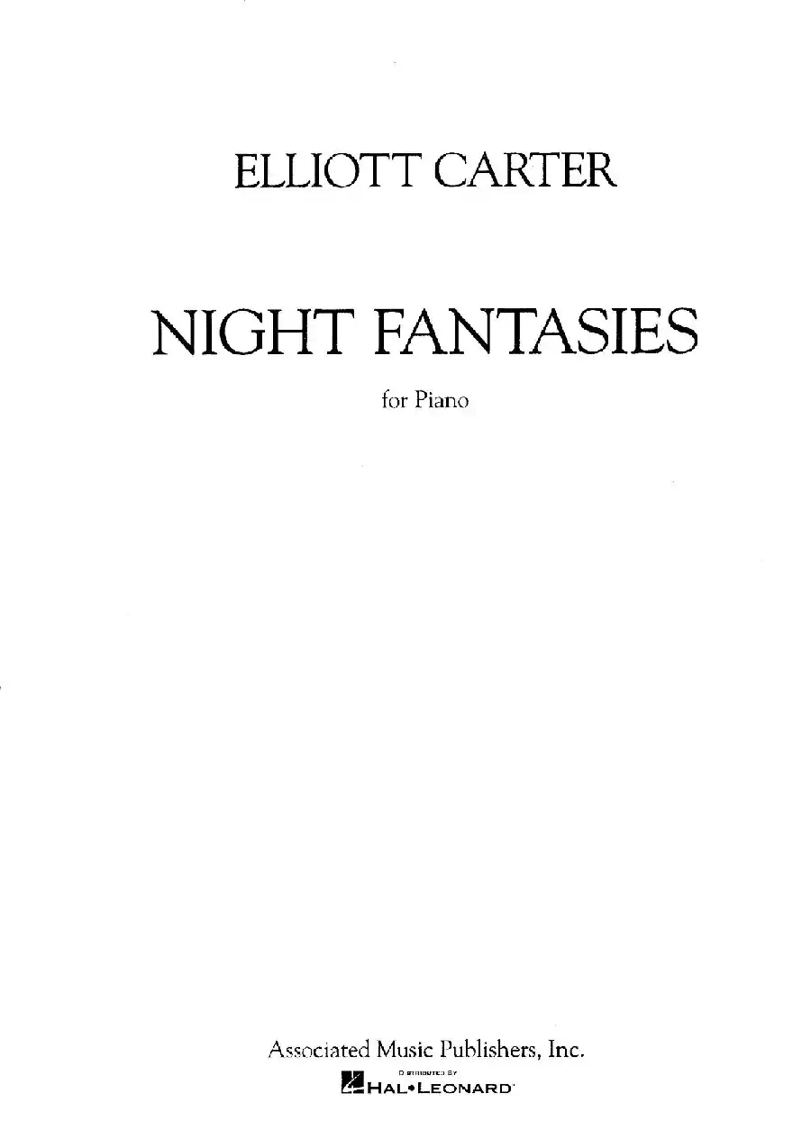 Night Fantasies（幻想之夜）