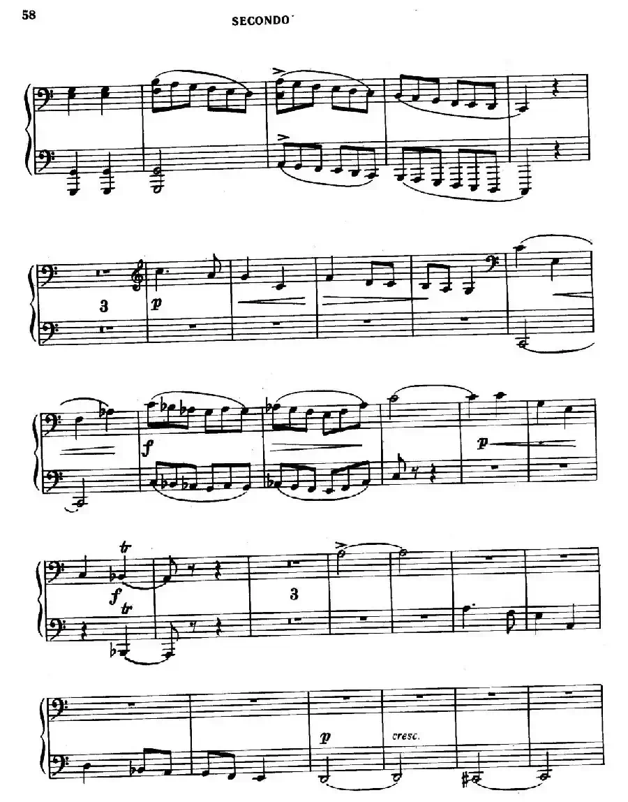 Tarantella in D Major（D大调塔兰泰拉舞曲·四手联弹）