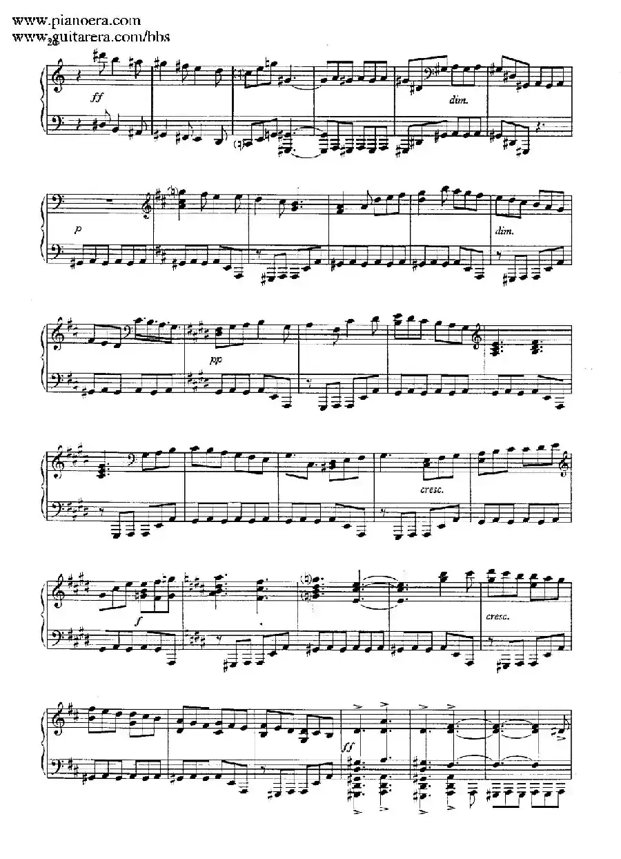 Two Pieces for Piano H.179（2首钢琴作品）