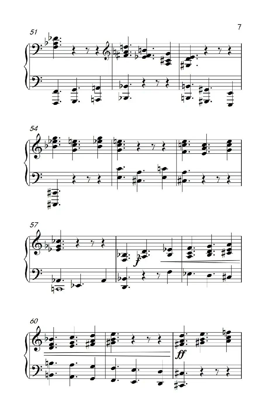 六首保加利亚节奏舞曲 第六首（巴托克 小宇宙 钢琴教程 6）