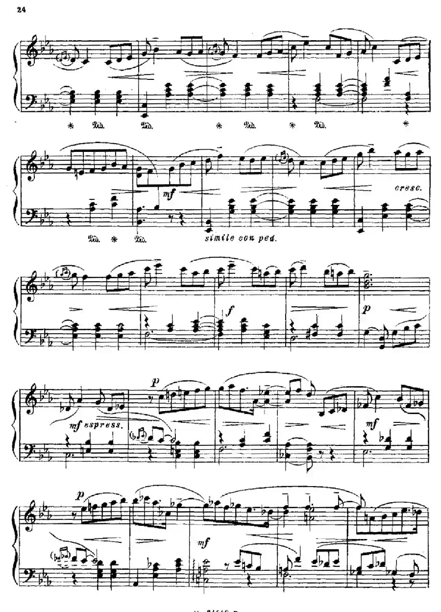 The Red Poppy Op.70（芭蕾舞剧《红罂粟》钢琴独奏版·6）