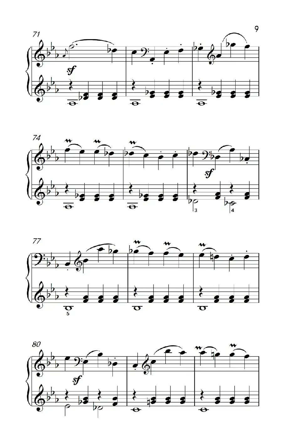 第八钢琴奏鸣曲（悲怆） 极慢的慢板序奏转辉煌的快板