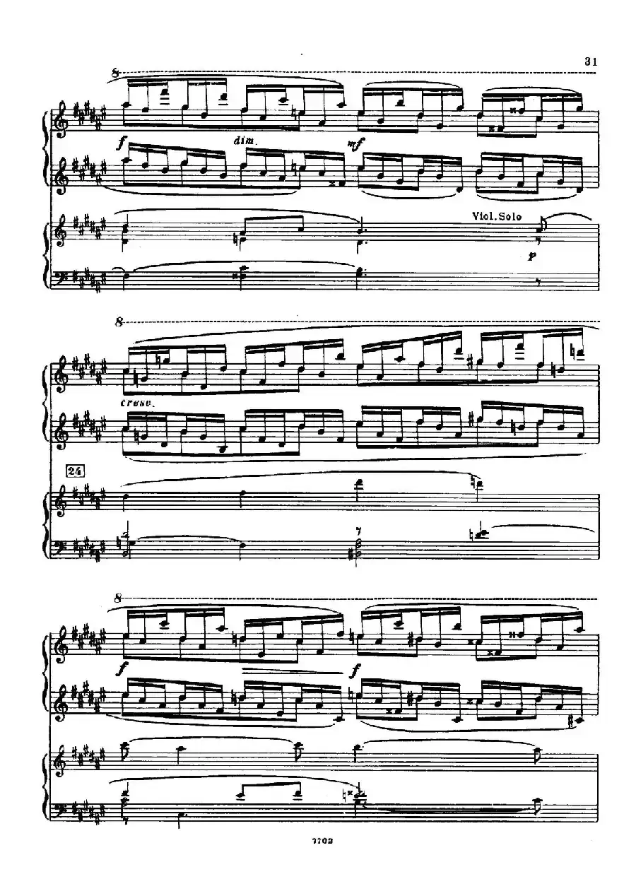 升f小调第一钢琴协奏曲 Op.1（双钢琴版）