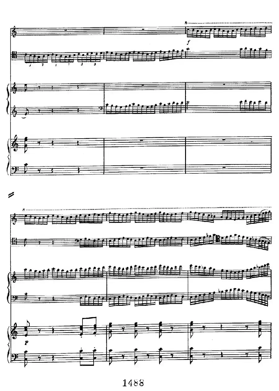 Triple Concerto in C Major Op.56（C大调三重协奏曲·双钢琴·Ⅲ）