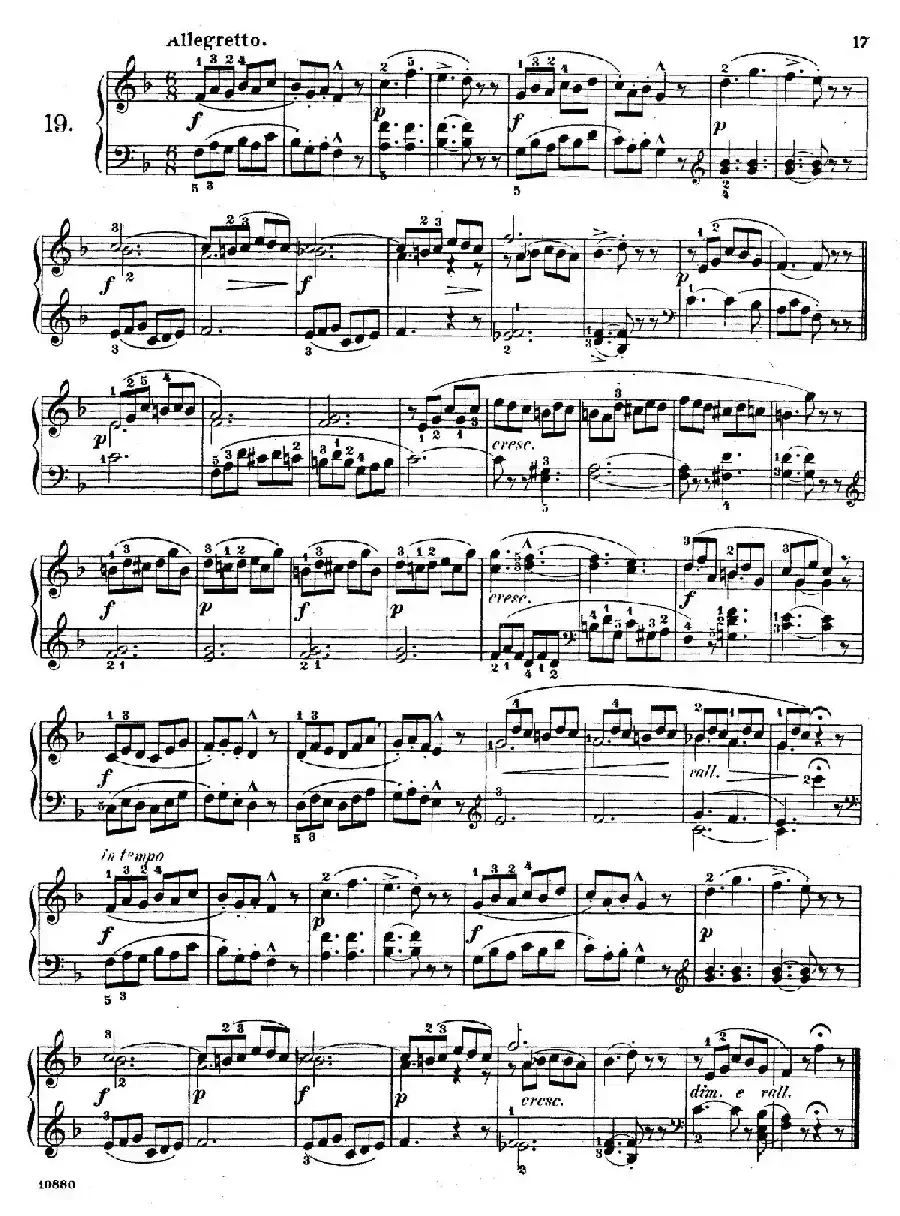 Etudes Enfantines Op.37（儿童钢琴练习曲 第15——20首）