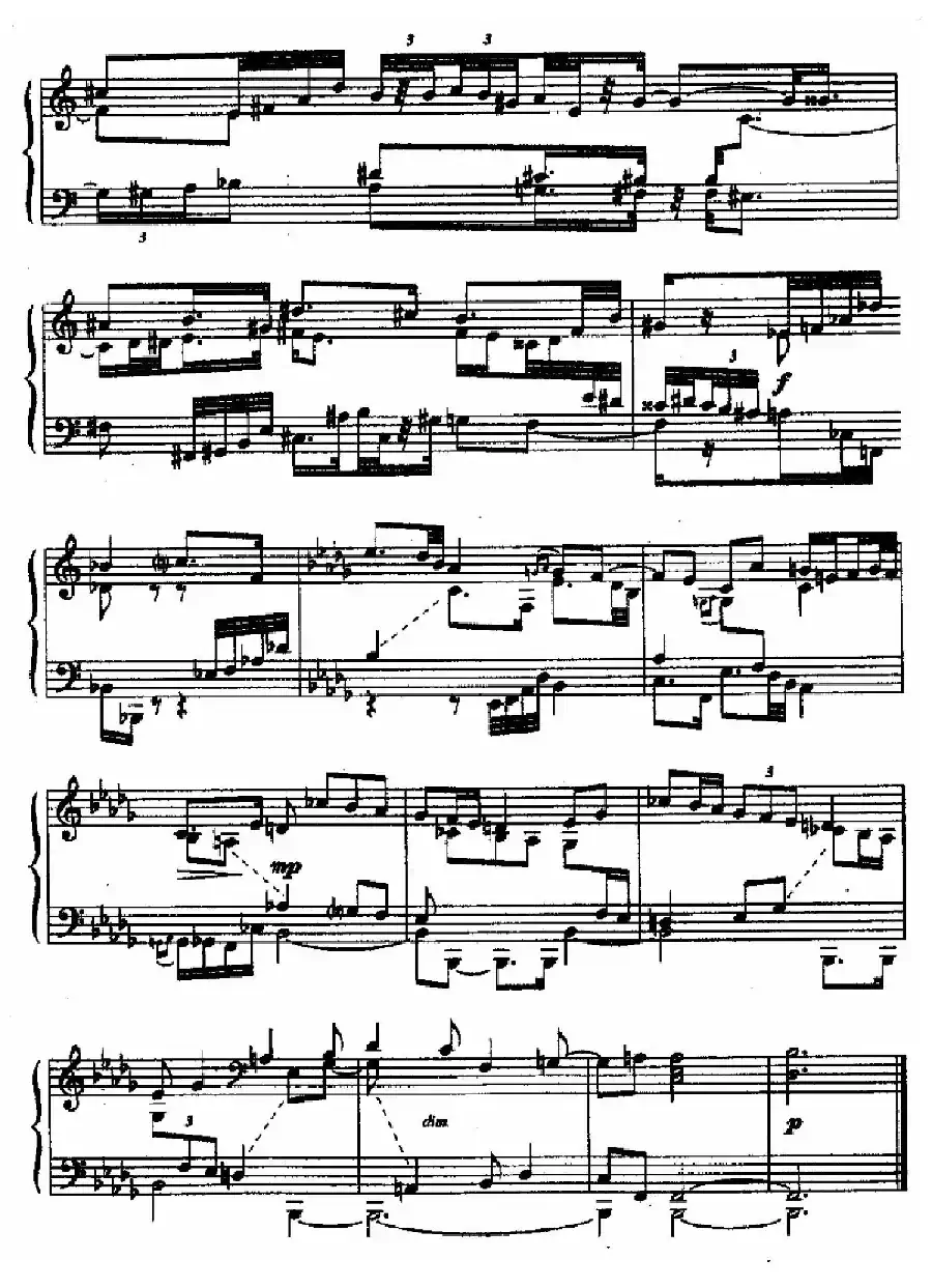 24 Preludes and Fugues Op.82（24首前奏曲与赋格·22）