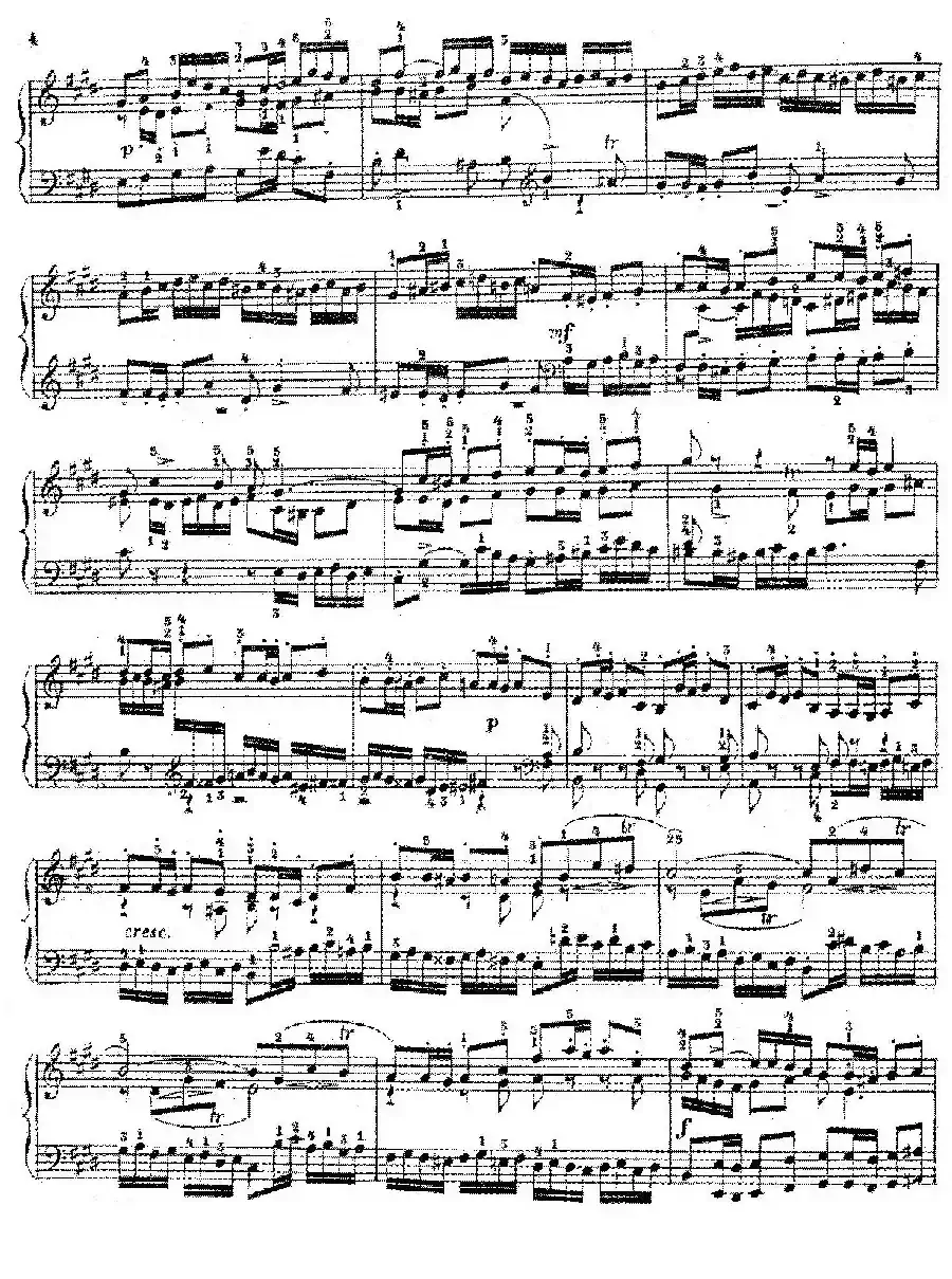 Six Fugues Op.17（6首赋格·Ⅳ）
